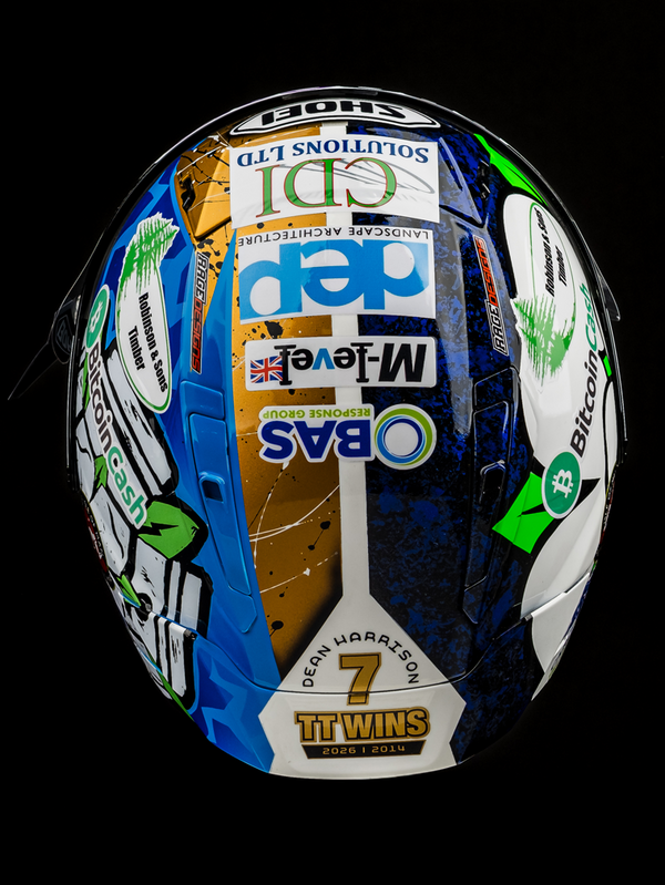 Shoei X-SPR Pro Dean Harrison 7 TT Wins Limited Edition Helmet