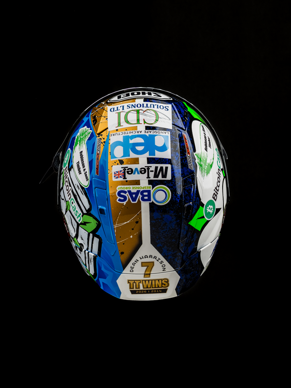 Shoei X-SPR Pro Dean Harrison 7 TT Wins Limited Edition Helmet