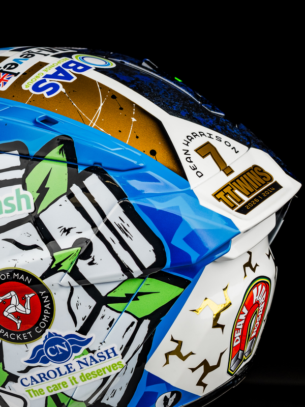 Shoei X-SPR Pro Dean Harrison 7 TT Wins Limited Edition Helmet