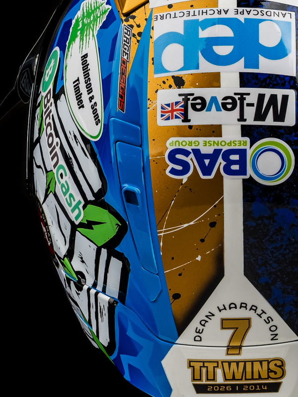 Shoei X-SPR Pro Dean Harrison 7 TT Wins Limited Edition Helmet