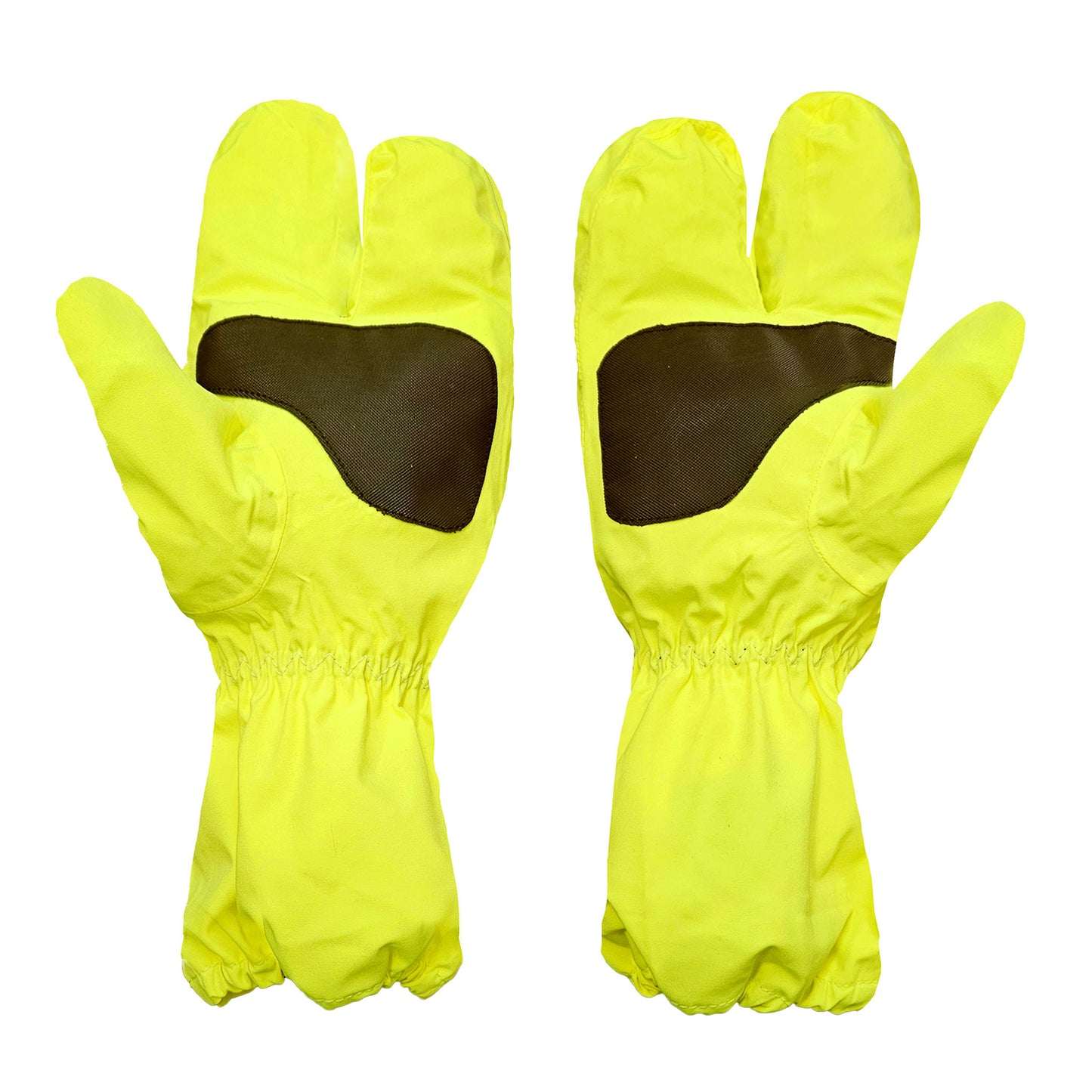 Acqua Shield Yellow Fluorescent Waterproof Motorcycle Overmitts