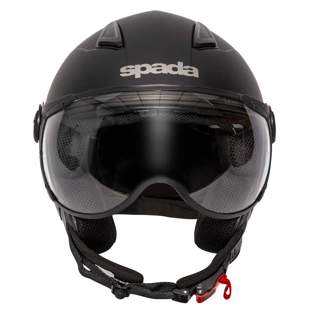 Hellion 06 Matt Black Open Face Motorcycle Helmet