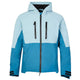 Joe Blue Smoke & Coral Blue Waterproof Motorcycle Jacket