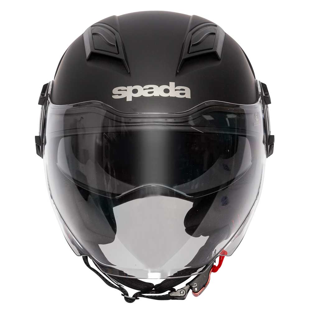 Lycan 06 Matt Black Open Face Motorcycle Helmet