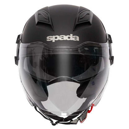Lycan 06 Matt Black Open Face Motorcycle Helmet