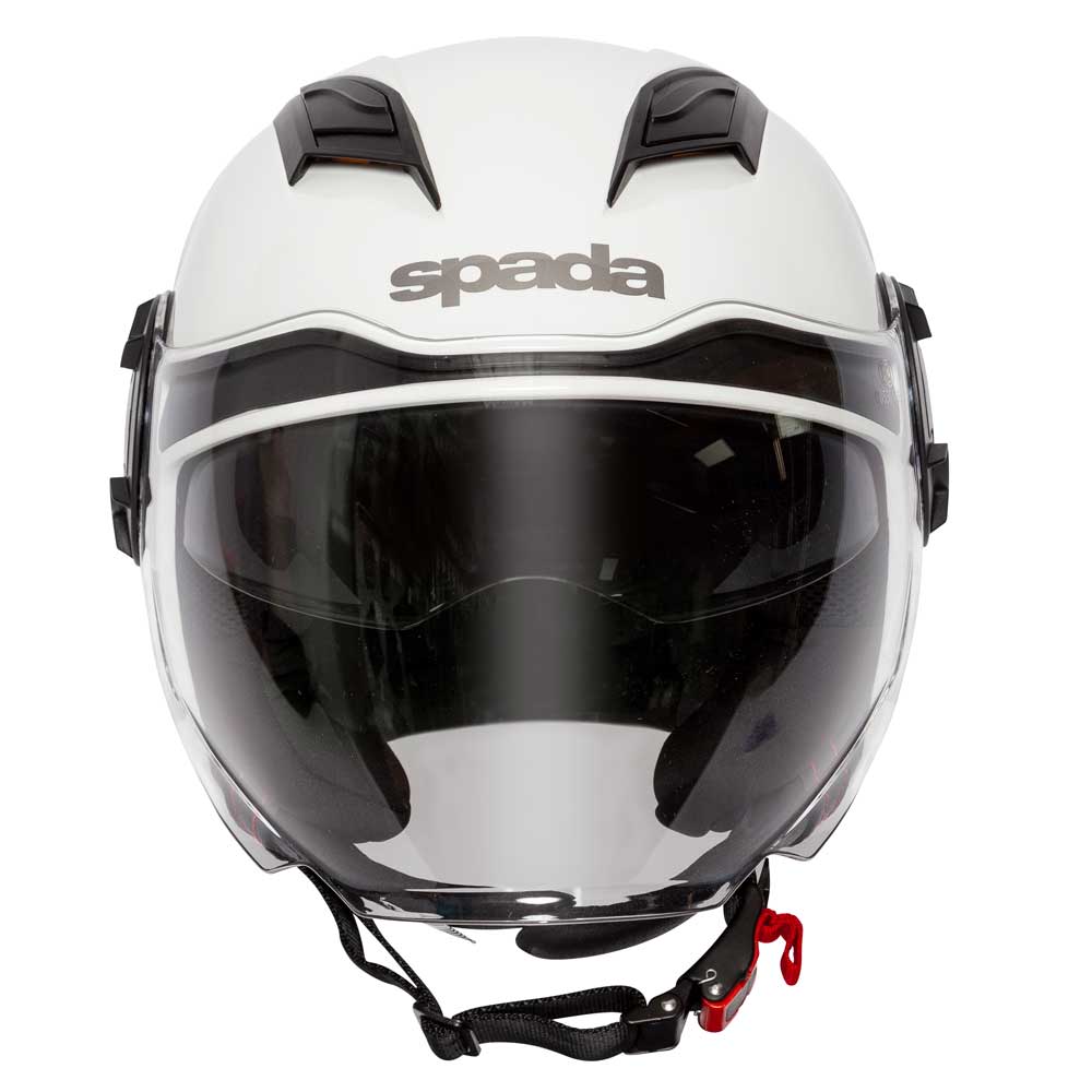 Lycan 06 White Open Face Motorcycle Helmet