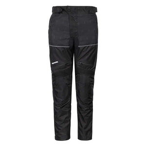 front of black motorcycle trousers for men