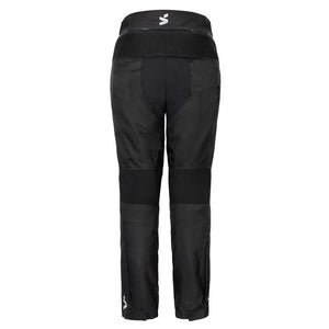 back of black waterproof trousers for men