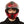 front of red spada motorbike helmet with clear visor lifted up