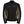 front of black motorcycle jacket for men with green fluorescent details