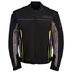Pace Black & Green Flourescent Motorcycle Jacket