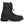 outer side view of black motorcycle boots with ankle protector