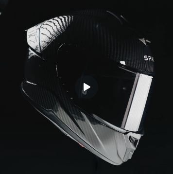 Blade Carbon Black Full Face Motorbike Helmet