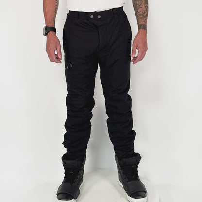 Pilot Black Motorcycle Trousers
