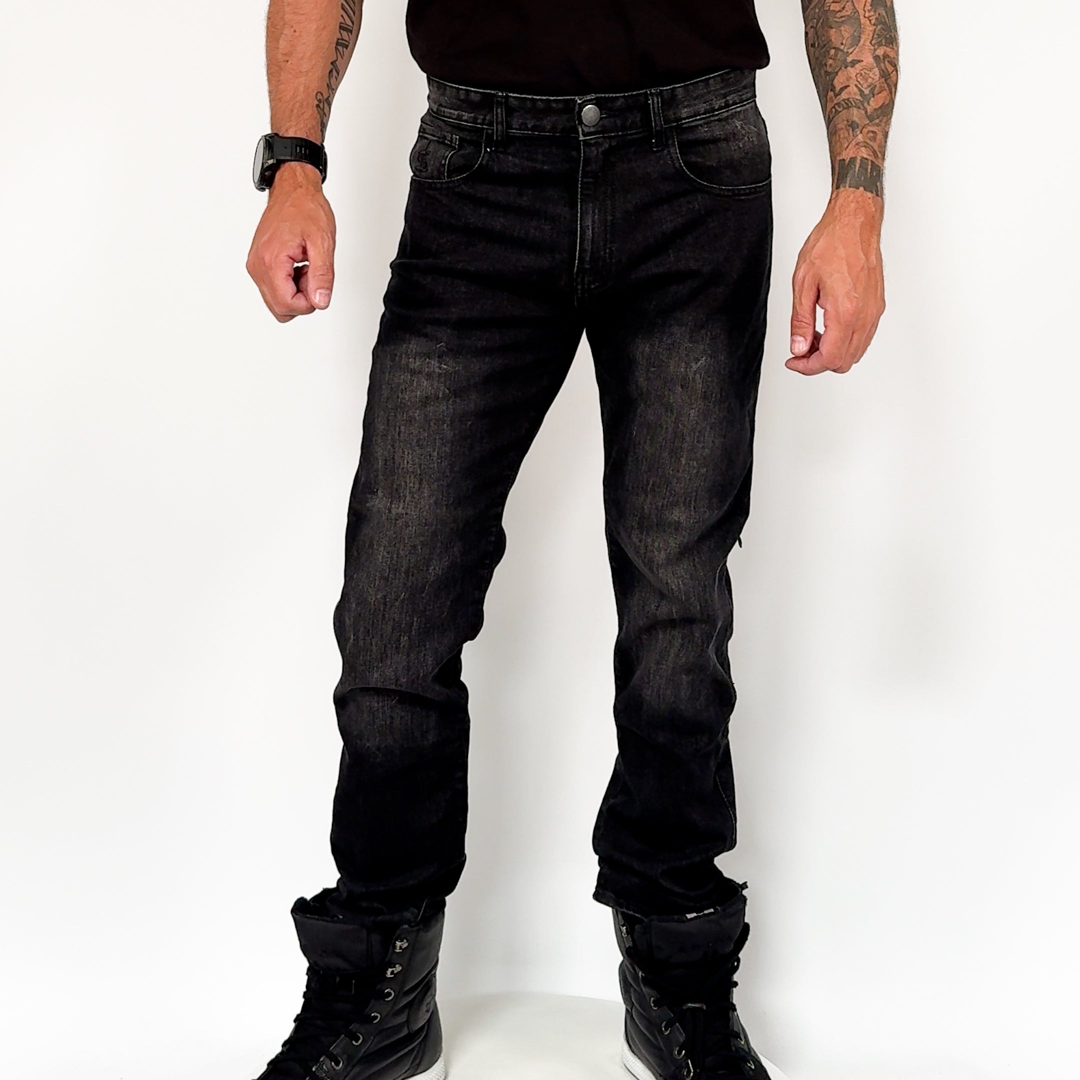 Spada Drifter Washed Black Motorbike Jeans – Spada Clothing