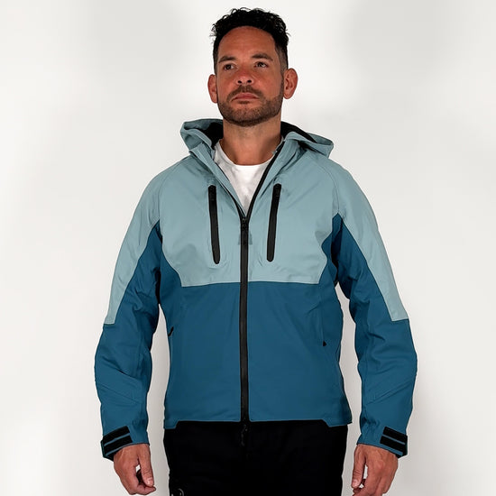 360 spin of spada blue joe jacket for motorcycling