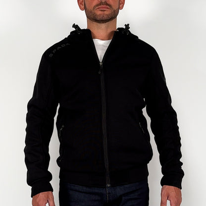 spada blade zip up motorcycle hoodie 360 angle video