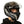 side view of black and grey motorbike helmet for men