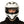 front of black and white motorbike helmet with clear visor