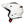 side profile of white open face motorbike helmet with no visor down