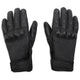 Wyatt Black Waterproof Leather Motorcycle Gloves