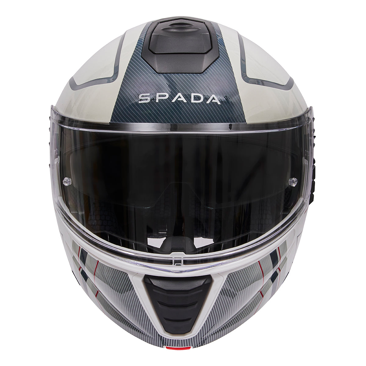 Spada Helmet Orion 2 Element White Grey Red