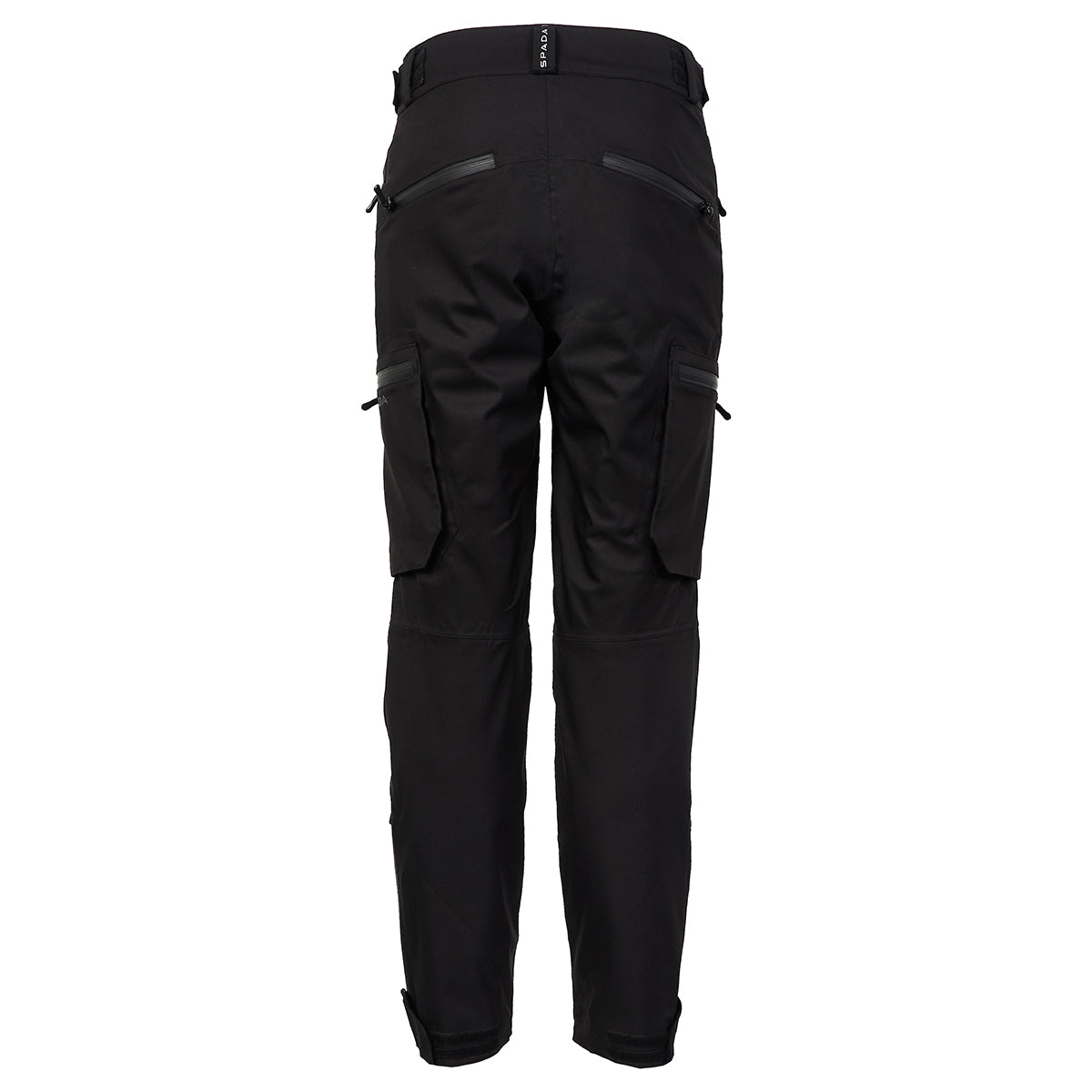 Duel Cargo Short Leg Motorcycle Trousers - Black