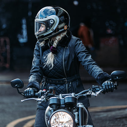 Spada Wax Lancer Women's Black Motorcycle Jacket