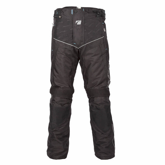 Modena Black Motorcycle Trousers