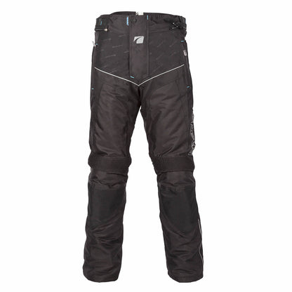 Modena Ladies Black Short Leg Motorcycle Trousers