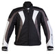 RPM Black Grey & White Textile Motorcycle Jacket