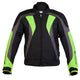 RPM Black & Flourescent Textile Motorcycle Jacket