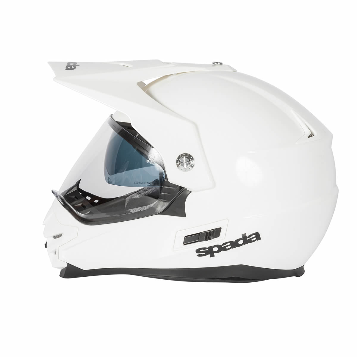Intrepid Pearl White Full Face Motorcycle Helmet