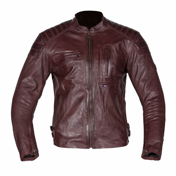 Redux Brown Leather Motorcycle Jacket