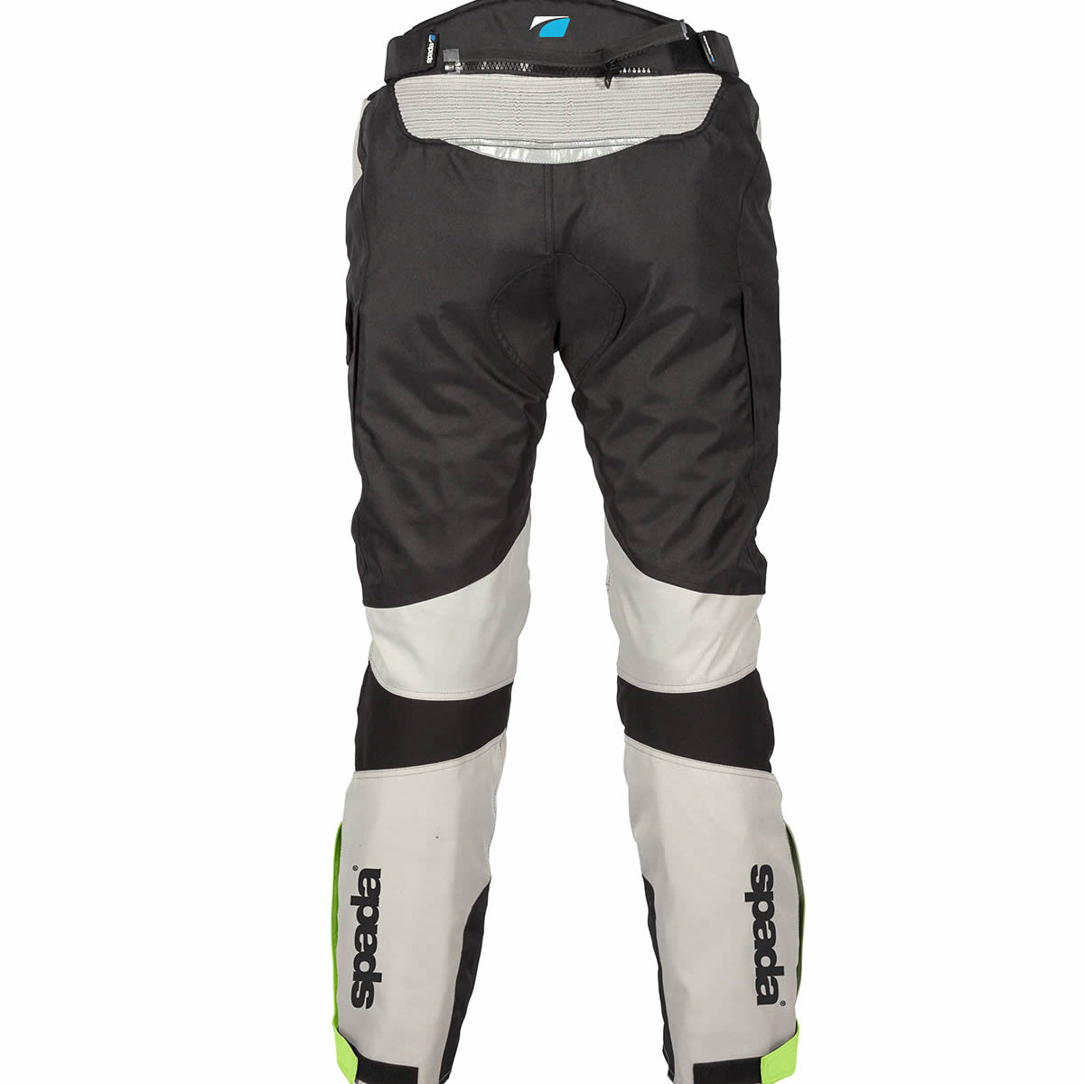 Turini Silver Textile Motorcycle Trousers | Waterproof Riding Pants ...