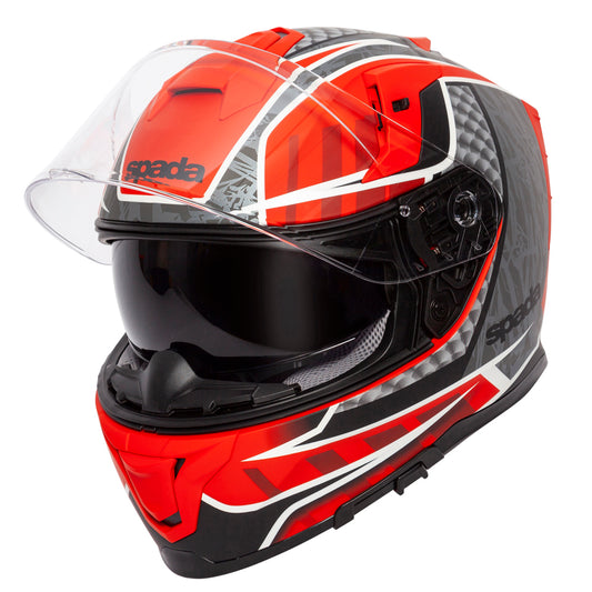 Spada Helmet SP1 Raptor Matt Red/Grey