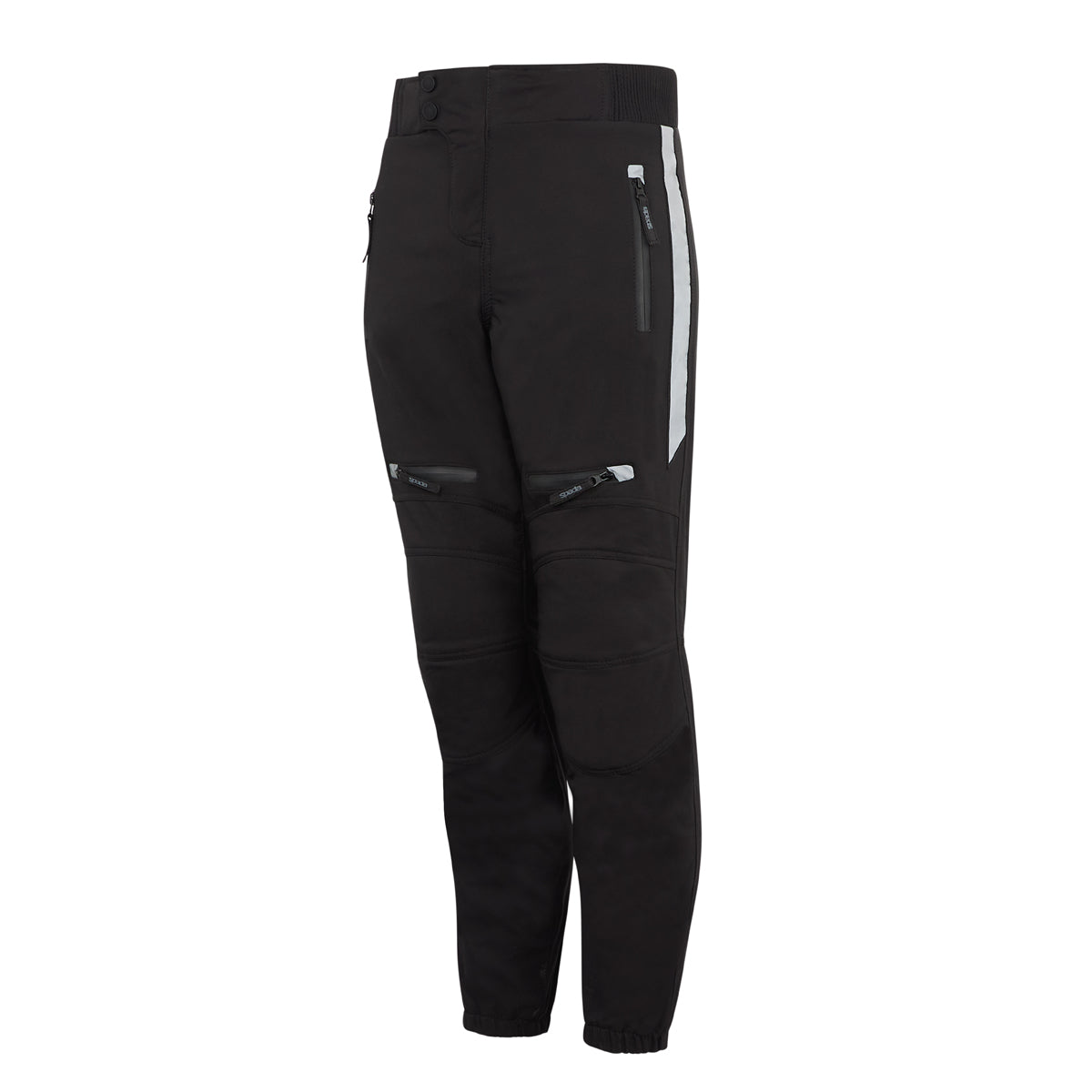 Commute Black Motorcycle Trousers