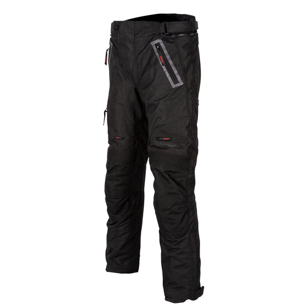 Tucson Black Short Leg Motorcycle Trousers