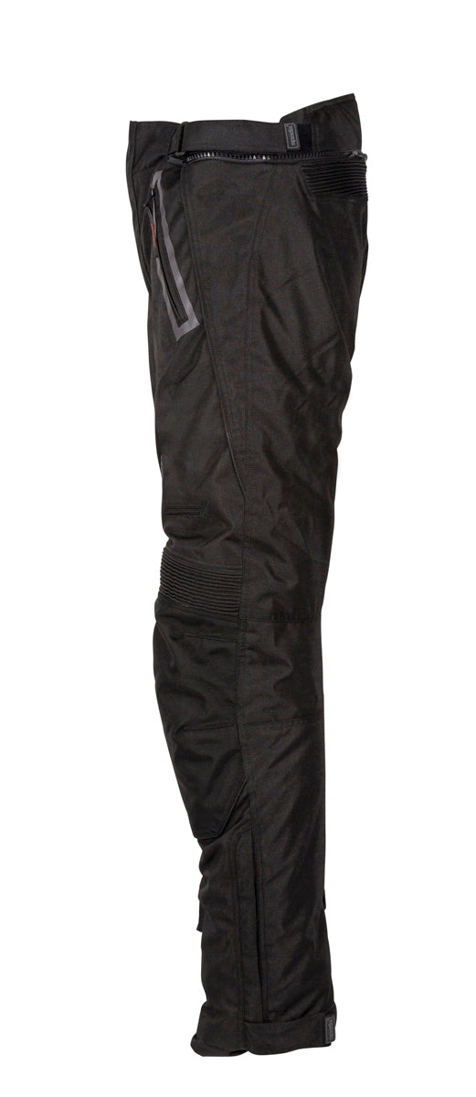 Tucson Black Short Leg Motorcycle Trousers