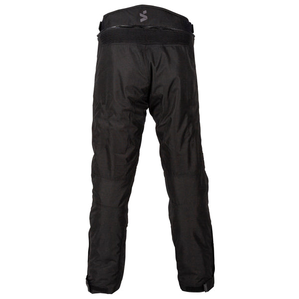 Tucson Black Short Leg Motorcycle Trousers