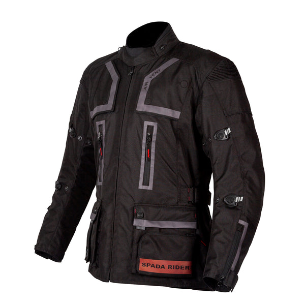 Tucson Black Motorcycle Jacket