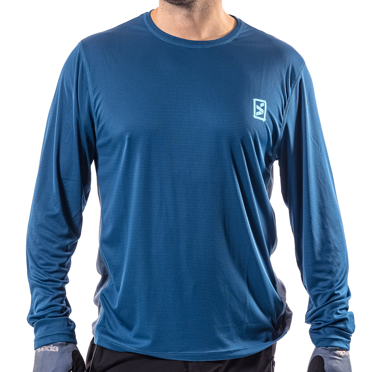 MTB Orion Titan Trail Blue Long Sleeve Jersey Shirt