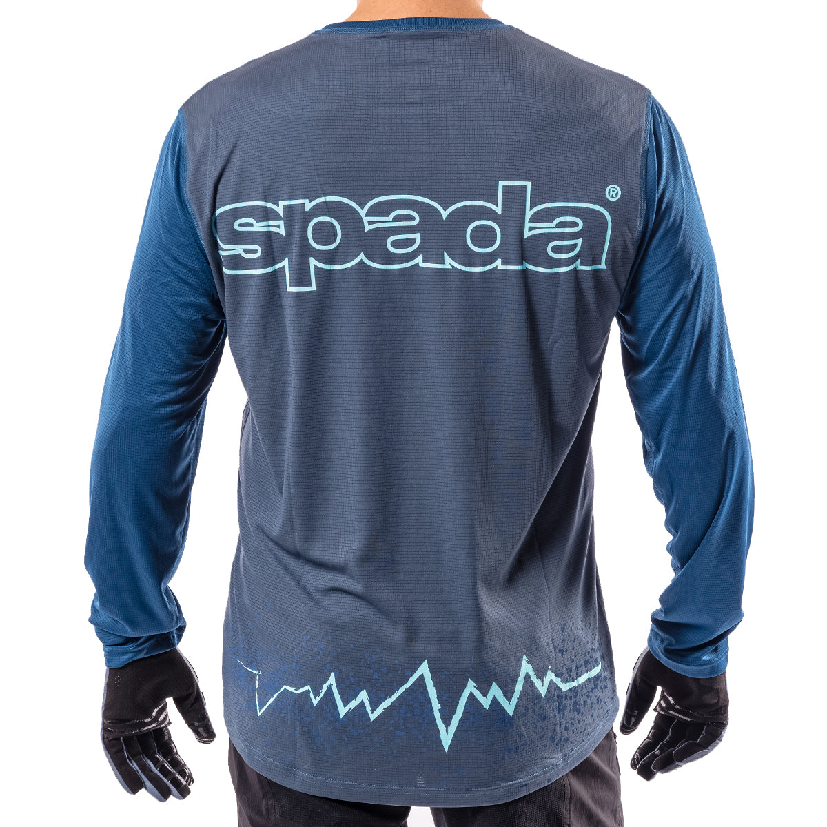 MTB Orion Titan Trail Blue Long Sleeve Jersey Shirt