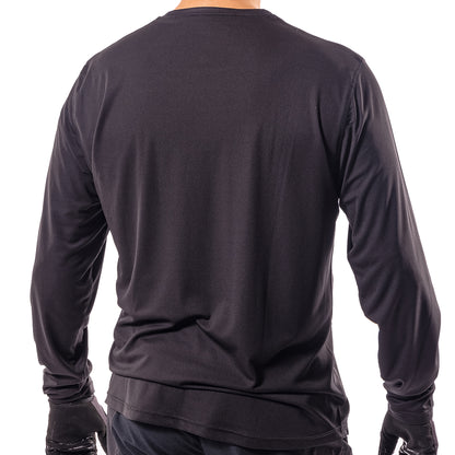 MTB Trail Black Long Sleeve Jersey Shirt