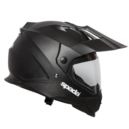 Intrepid 2 Matt Black Full Face Motorcycle Helmet