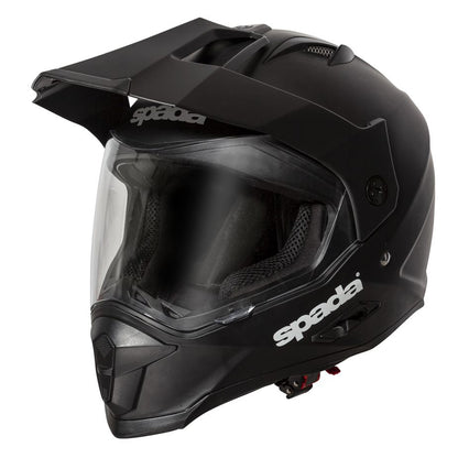 Intrepid 2 Matt Black Full Face Motorcycle Helmet