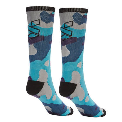 MTB Blue Camo Socks (3 Pack)