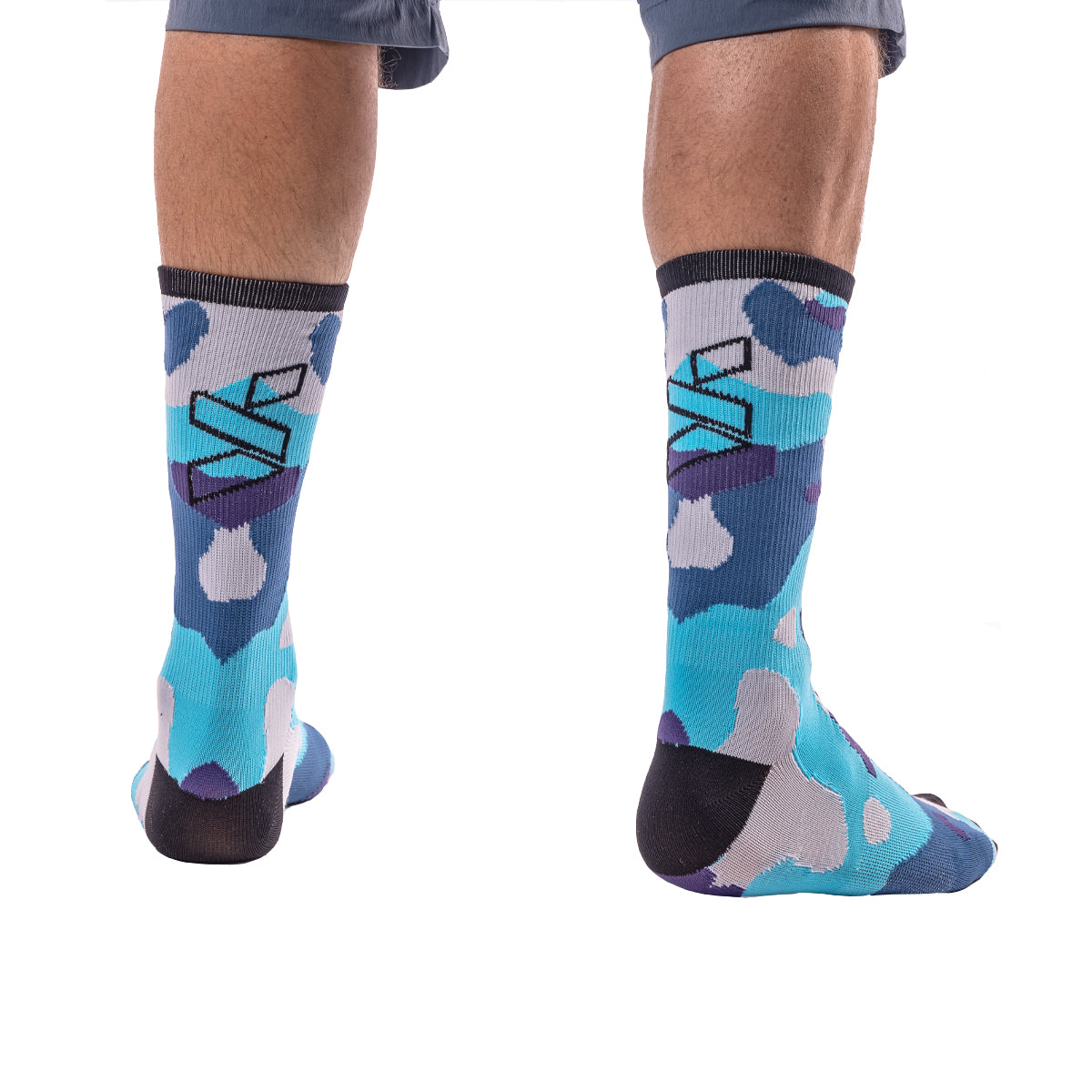 MTB Blue Camo Socks (3 Pack)