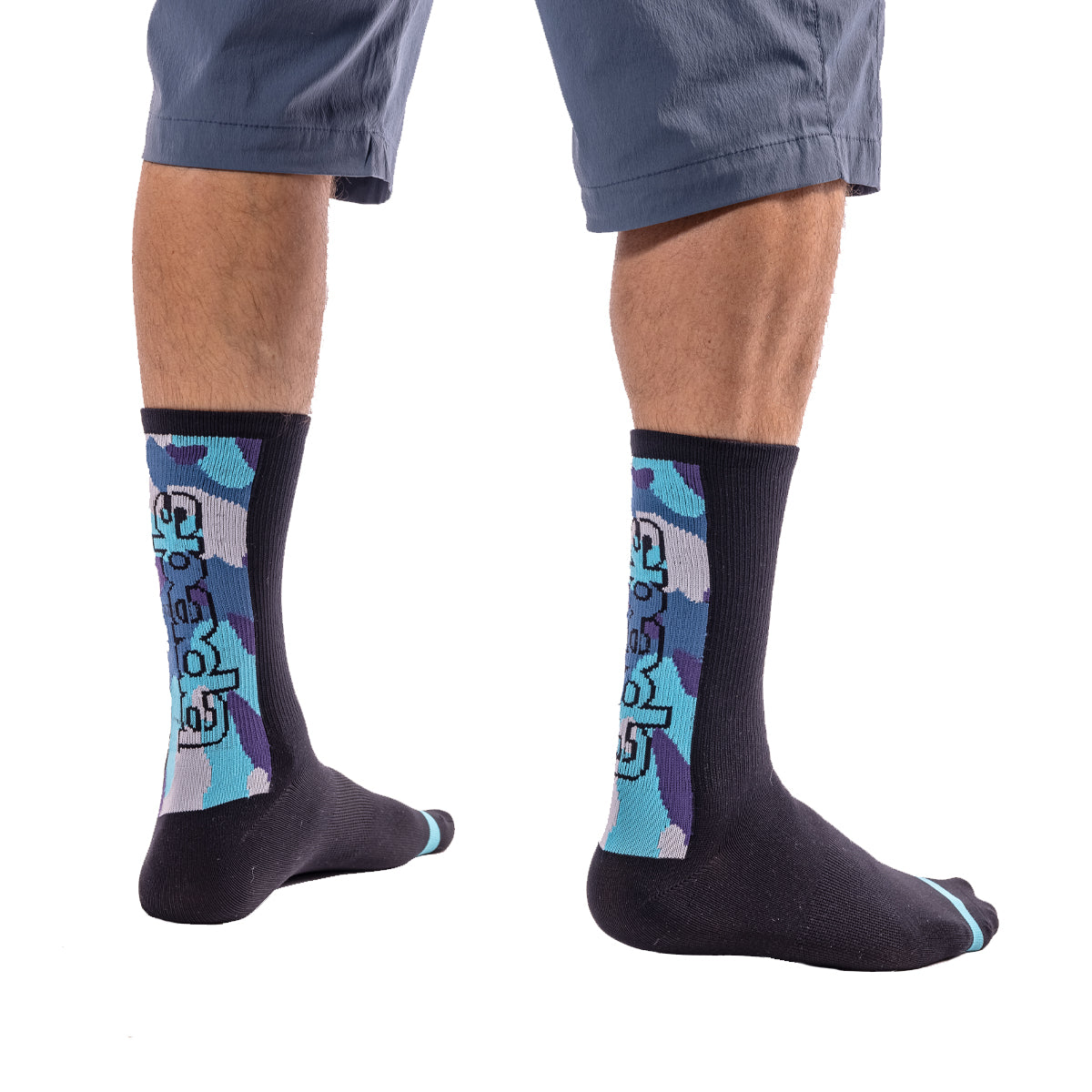 MTB Blue Camo Socks (3 Pack)