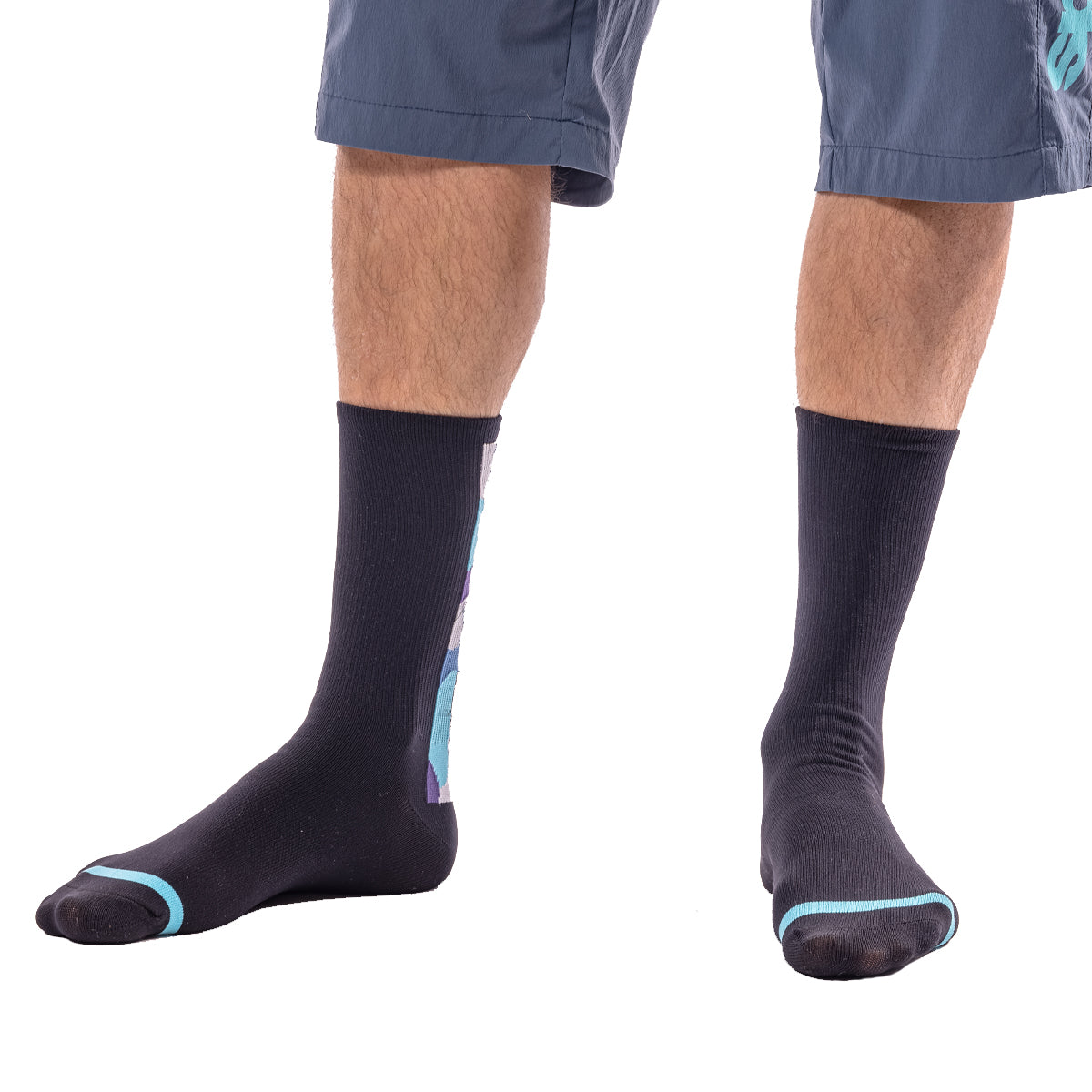 MTB Blue Camo Socks (3 Pack)